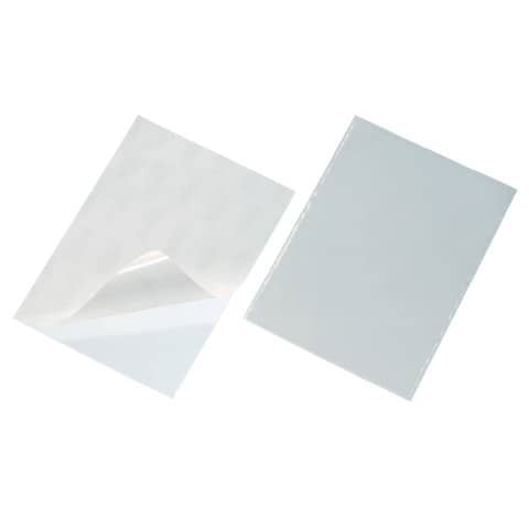 Buste adesive DURABLE POCKETFIX® A4 polipropilene trasparente conf. …