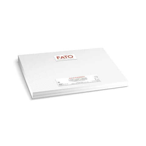 Tovagliette Fato in fibra rigenerata 30x40 cm bianco Conf. 480 pezzi - 84016102