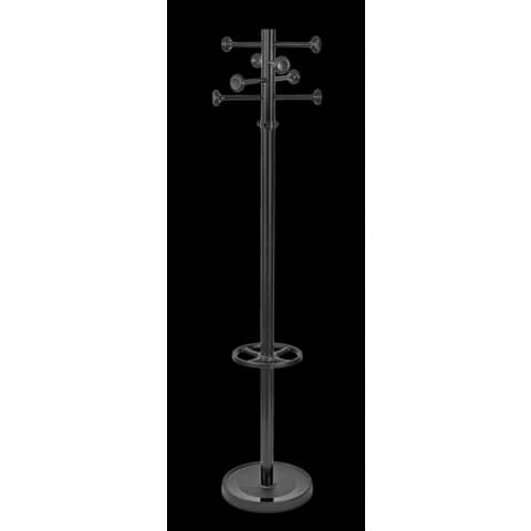 Appendiabiti MAULgrando nero h 176 cm - 8 …