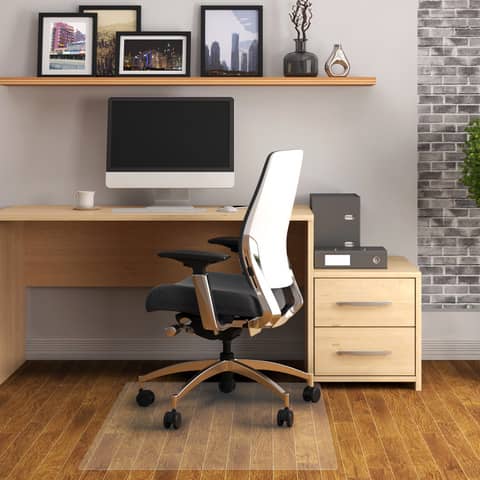 Tappeto protettivo a U Floortex CLEARTEX® ValuMat™ 120x130 cm- pavimenti duri - trasparente FC1213017LV