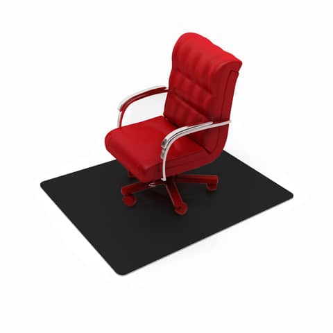 Tappeto protettivo Floortex CLEARTEX® AdvantageMat Black 90x120 cm - per moquette - FC113648LEBV