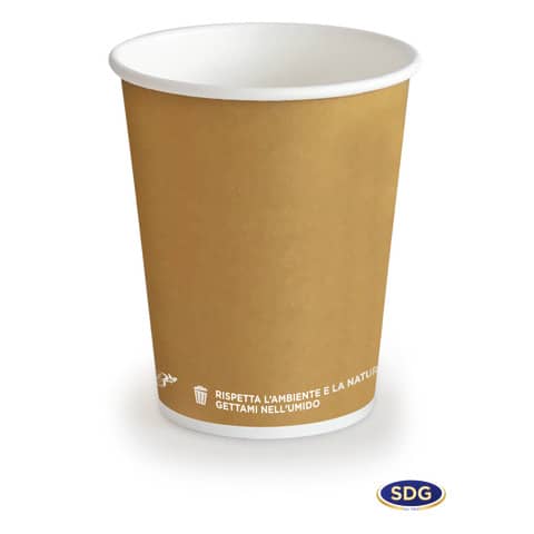 Bicchiere 5,5 oz (195ml) in cartoncino Bio Scatolificio …