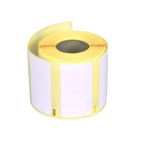 Etichette rimovibili Q-Connect per Dymo LabelWriter - spedizioni/badge 41x89 mm rotolo 300 etichette KF18535