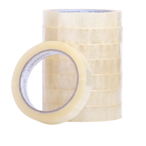 Nastro adesivo trasparente Q-Connect in PP 19 mm x 66 m - torre da 8 rotoli - KF27016