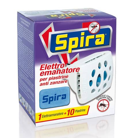 Elettroemanatore per piastrine antizanzare Spira - fornelletto + …
