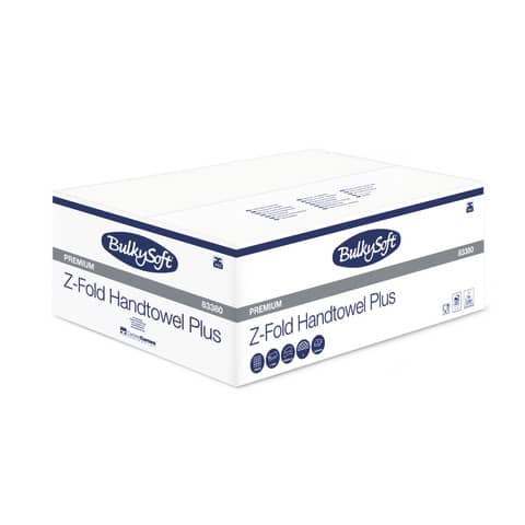 Asciugamani interfogliati piagatura a Z Bulkysoft 21,5x24 cm …