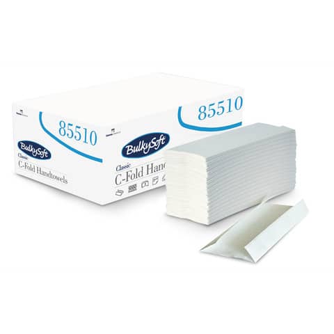 Asciugamani interfogliati piagatura a C Bulkysoft 23x31 cm …
