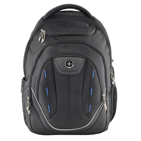 Zaino Terabyte Swiss Digital Design 3 scomparti 48x33,5x24,5 cm capienza 37 L - nero - f000001