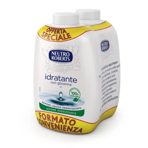 Ricarica sapone Neutro Roberts Idratante con glicerina - …