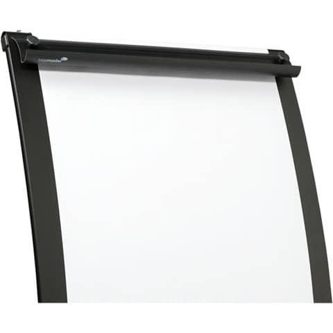 Lavagna portablocco magnetica mobile Legamaster BLACKTEC 70x103 cm in alluminio nero - L-1510 01