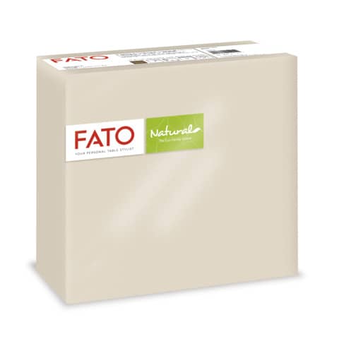 Tovaglioli 2 veli Fato Fiberpack Natural 38x38 cm …