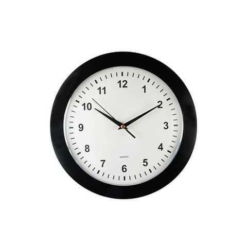 Orologio da parete Methodo Slim - diametro Ø 31,5 cm - nero V150103