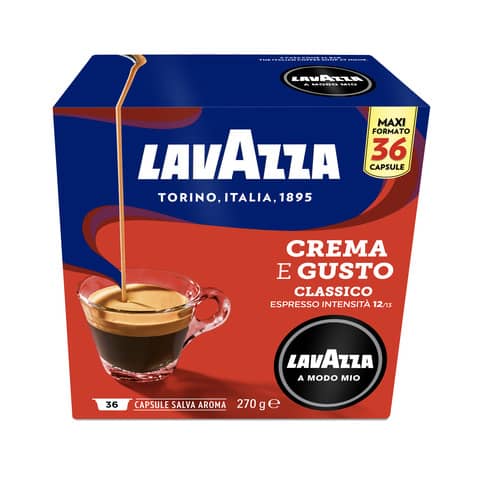 Caffè in cialde Lavazza Astuccio 36 capsule A …
