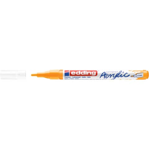 Marcatore acrilico Edding 5300 - punta tonda 1-2 mm tratto fine - giallo-sole -E-5300 906