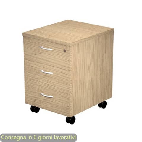 Cassettiera a tre cassetti smontata Artexport Presto 43x52x59,5 …