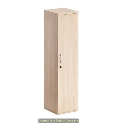 Armadio alto rovere mono anta 45x46xH.181,8 cm con …