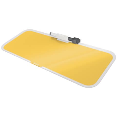 Blocco da scrivania in vetro Cosy - 150x60x380 …