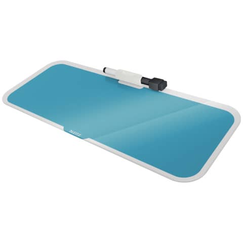 Blocco da scrivania in vetro Cosy - 150x60x380 …