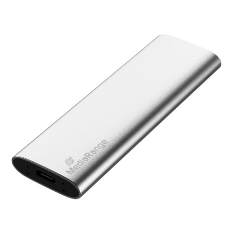 Unità SSD esterna - USB Type-C® 240 Gb Media Range argento MR1101