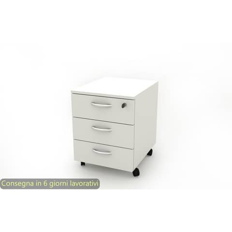 Cassettiera a 3 cassetti su ruote 17020 41x50xH.52,2 …