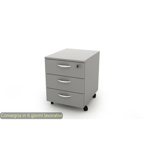 Cassettiera a 3 cassetti su ruote 17020 41x50xH.52,2 …