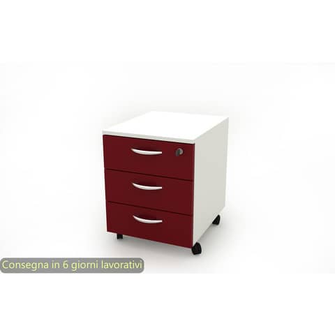 Cassettiera a 3 cassetti su ruote 17020 41x50xH.52,2 …