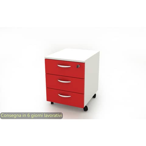 Cassettiera a 3 cassetti su ruote 17020 41x50xH.52,2 …