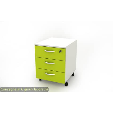Cassettiera a 3 cassetti su ruote 17020 41x50xH.52,2 …