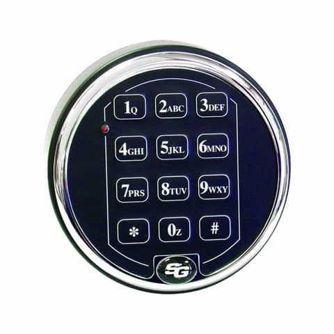 Serratura elettronica S&G Spartan 1006 tastiera 6120-232 SB Pro Security Italia sporgenza 39 mm - 900001-00360