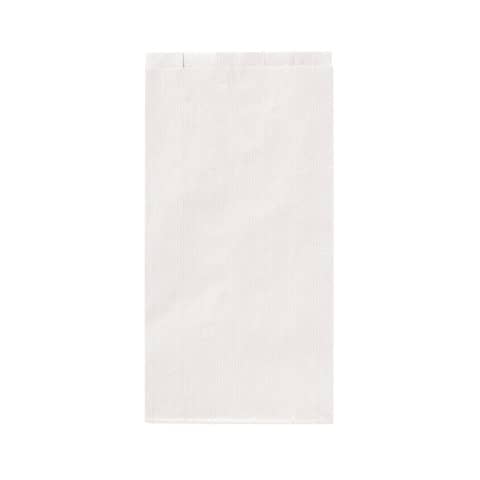 Sacchetti in carta kraft sealing Multicolor 8x16 + 2,5 cm conf. 100 pz Rex-Sadoch bianco - MLN02BIA