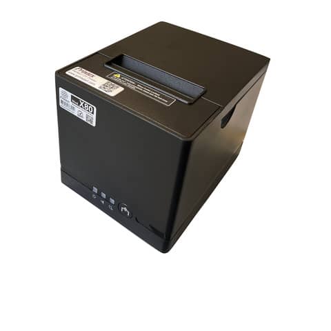Stampante termica per scontrini nera - Printex 80 mm velocità stampa 250 mm/s GP-C80250I PLU