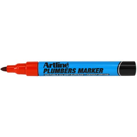 Marcatore permanente Plumbers Artline - punta tonda 1,5 …