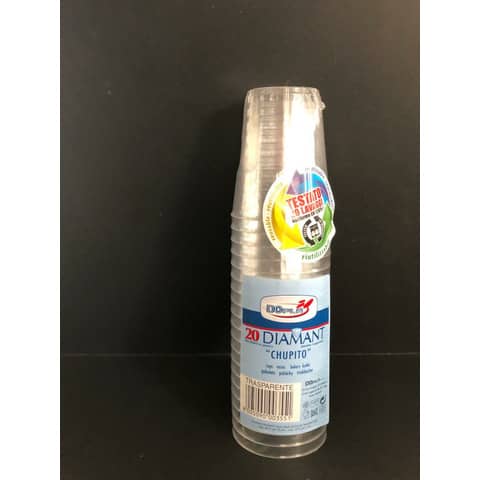 Bicchieri Chupito in PS trasparente Dopla Reusable 50 …