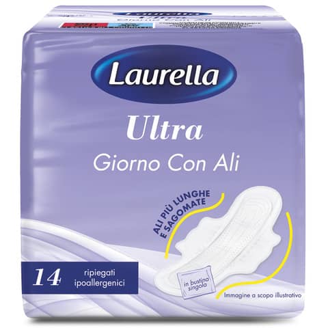 Assorbenti Ultra giorno con ali Laurella conf. 14 …