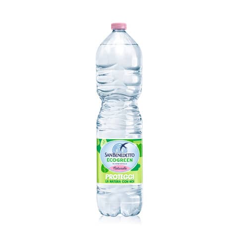 Acqua minerale 1,5 L Ecogreen San Benedetto naturale …