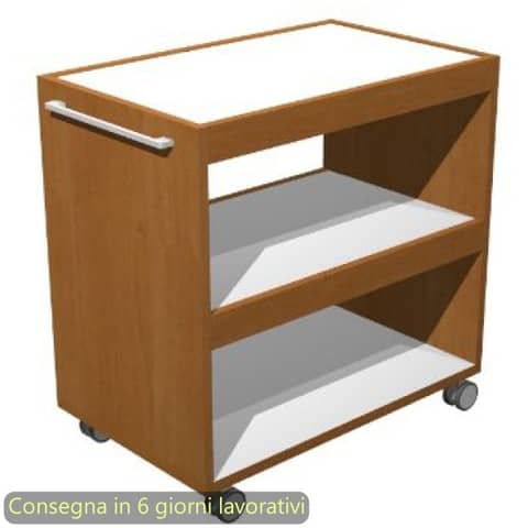 Carrello su ruote a 3 ripiani angolo Ristoro …