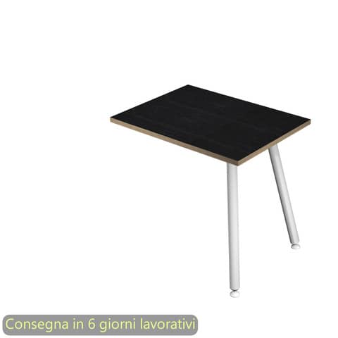 Allungo reversibile per scrivanie Skinny Metal 60x80xH.74,4 cm …