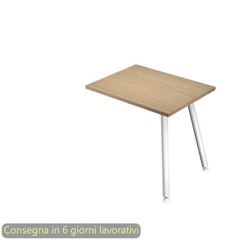 Allungo reversibile per scrivanie Skinny Metal 60x80xH.74,4 cm …