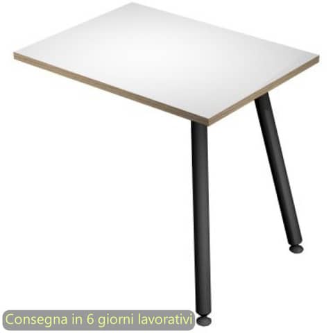 Allungo reversibile per scrivanie Skinny Metal 60x80xH.74,4 cm …