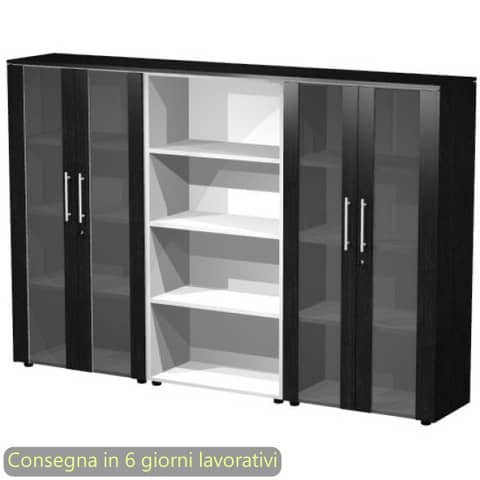 Composizione tre mobili medi con 4 ante 162,8x43xH.158,2 …