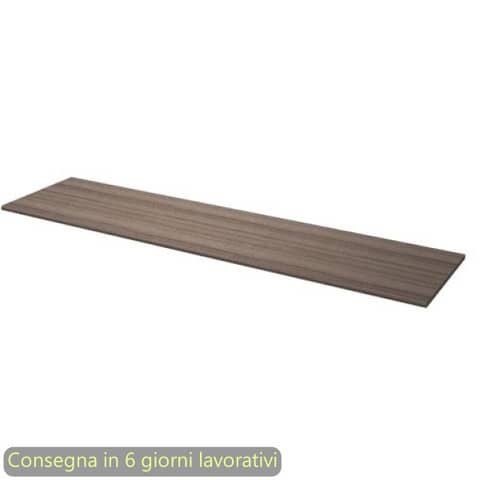 Top di finitura per coppia mobili affiancati 180xH.45,3 cm Giunone Artexport noce toscano - 35062/N
