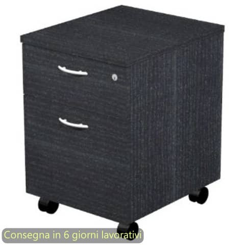 Cassettiera 1 cassetto+ 1 classificatore 41,8x52xH.59,5 cm con …