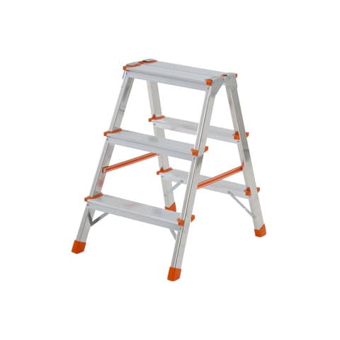 Sgabello doppio Stylo in alluminio Gierre 2 gradini …