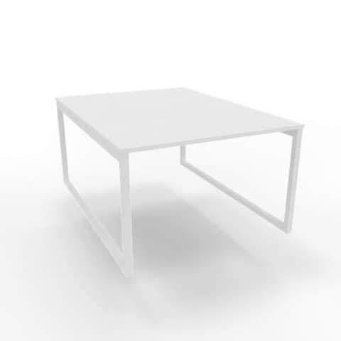 Bench piano bianco 120x160xH.75 cm gamba ad anello …