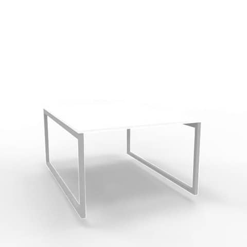 Bench piano bianco 120x160xH.75 cm gamba ad anello …