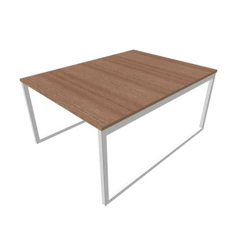 Bench piano noce canaletto 120x160xH.75 cm gamba ad …