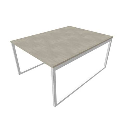 Bench piano cemento 120x160xH.75 cm gamba ad anello …