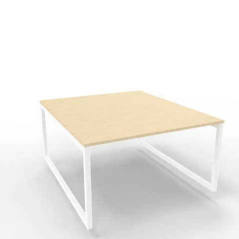 Bench piano rovere 140x160xH.75 cm gamba ad anello …