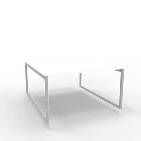 Bench piano bianco 140x160xH.75 cm gamba ad anello …