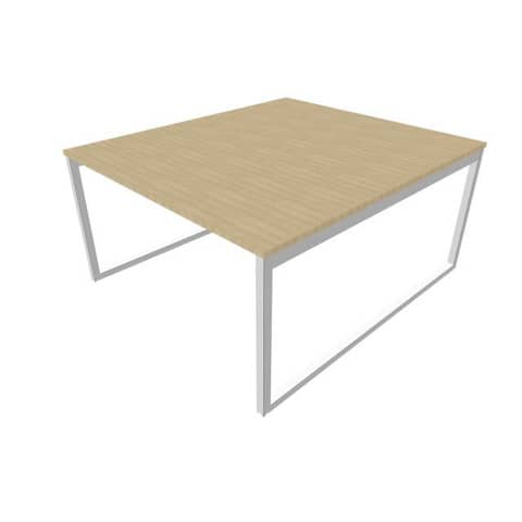 Bench piano rovere 140x160xH.75 cm gamba ad anello …